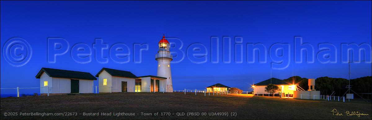 Peter Bellingham Photography Bustard Head Lighthouse - Town of 1770 - QLD (PB5D 00 U3A4939) (2)